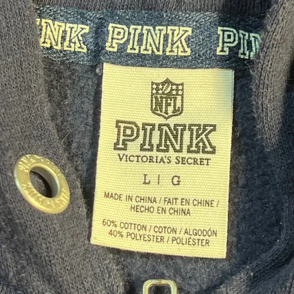 Los Angeles Rams NFL Glitter Logo T Shirt Charcoal Grey Adult - Picture 3 of 5